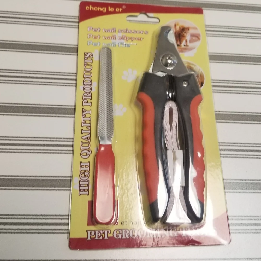 Cat & Dog Stainless Steel Grooming Nail Clippers
